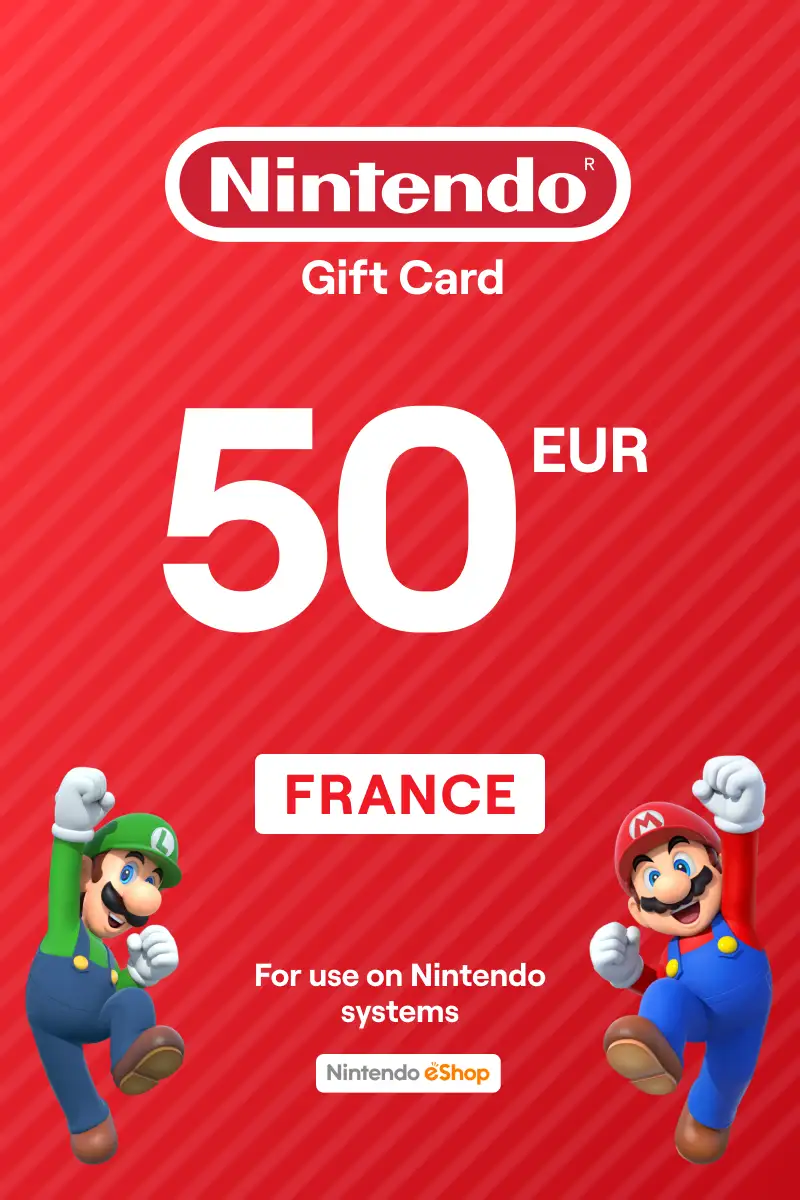 Nintendo eShop 50 EUR Gift Card (France) - Digital Key