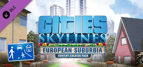 Cities: Skylines - Content Creator Pack: European Suburbia DLC (PC / Mac / Linux) - Steam - Digital Code