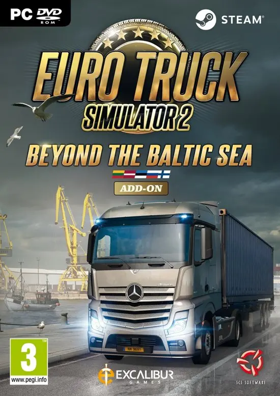 Euro Truck Simulator 2 - Beyond the Baltic Sea DLC (PC / Mac / Linux) - Steam - Digital Code