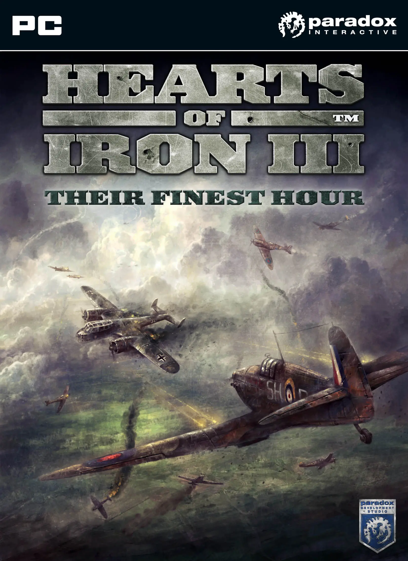 Hearts of Iron III - Their Finest Hour DLC (Global) (PC) - Steam - Digital Key