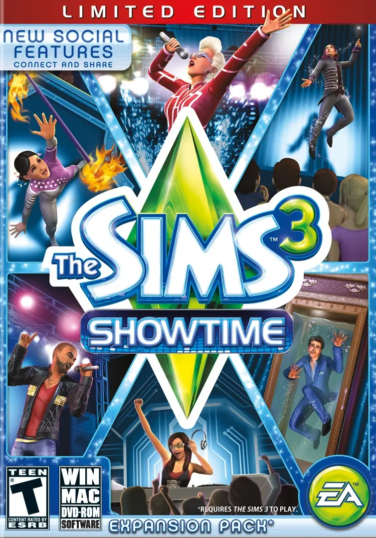 The Sims 3 - Showtime DLC (PC) - EA Play - Digital Code