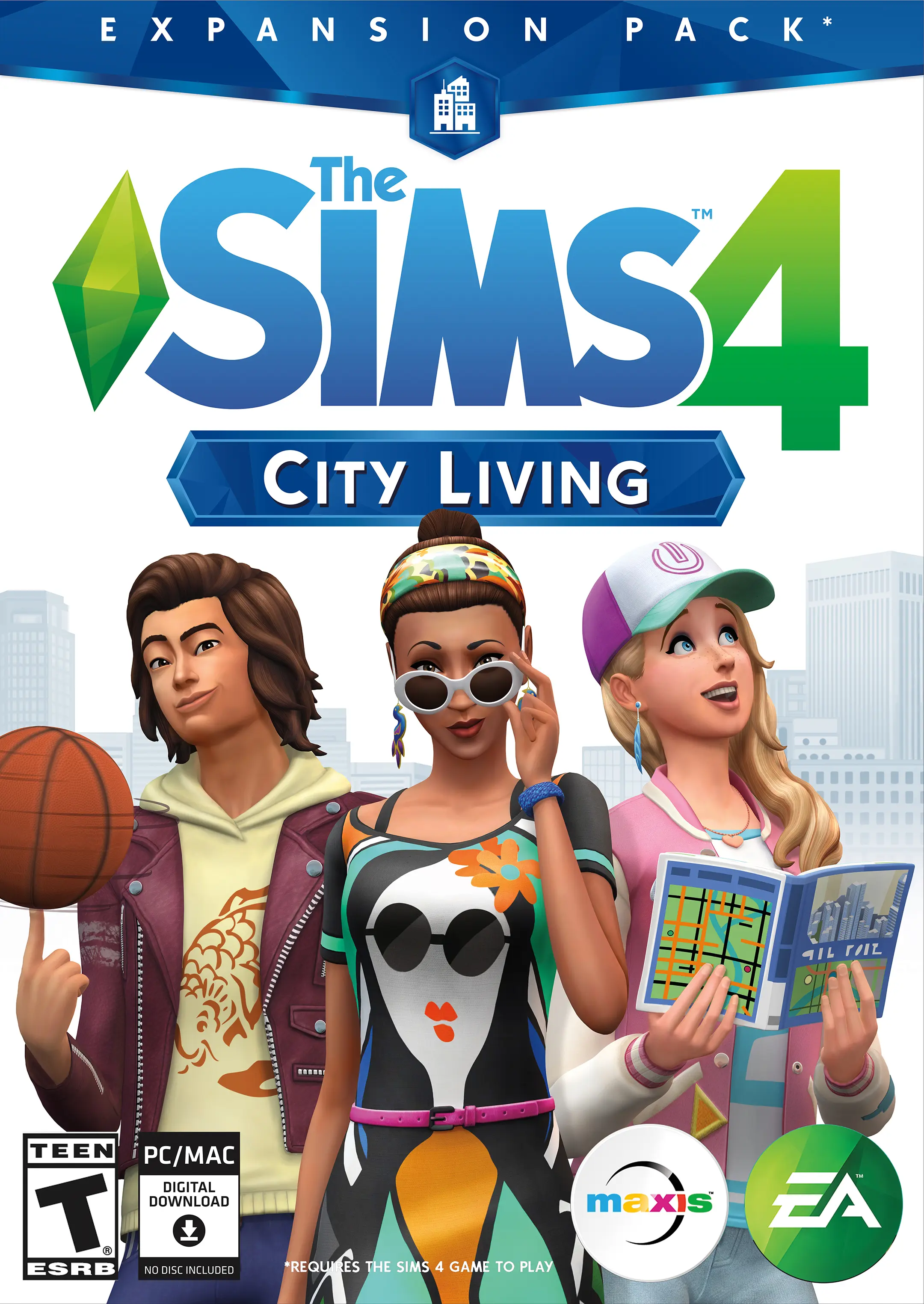 The Sims 4 - City Living DLC (PC) - EA Play - Digital Code